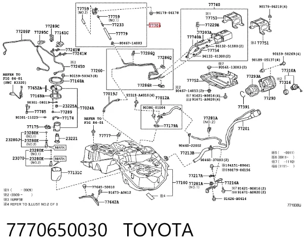  7770650030 Toyota