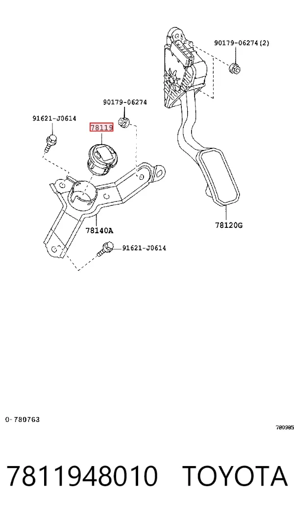  7811948010 Toyota