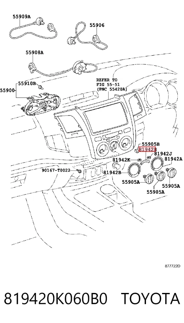  819420K060B0 Toyota