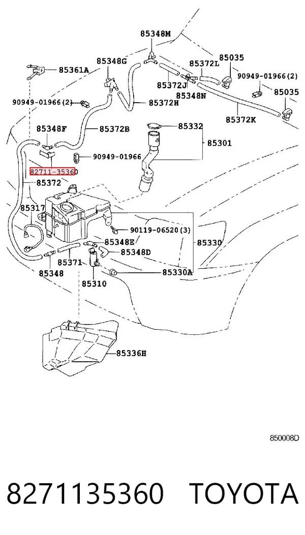  8271135360 Toyota