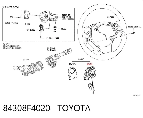 Anillo AIRBAG Toyota C-HR X10