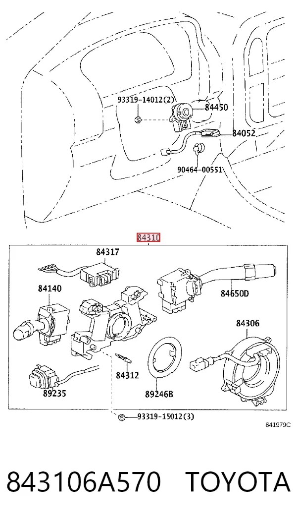  843106A570 Toyota