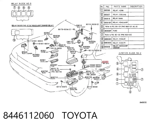  8446112060 Toyota