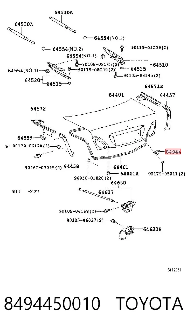  8494450010 Toyota