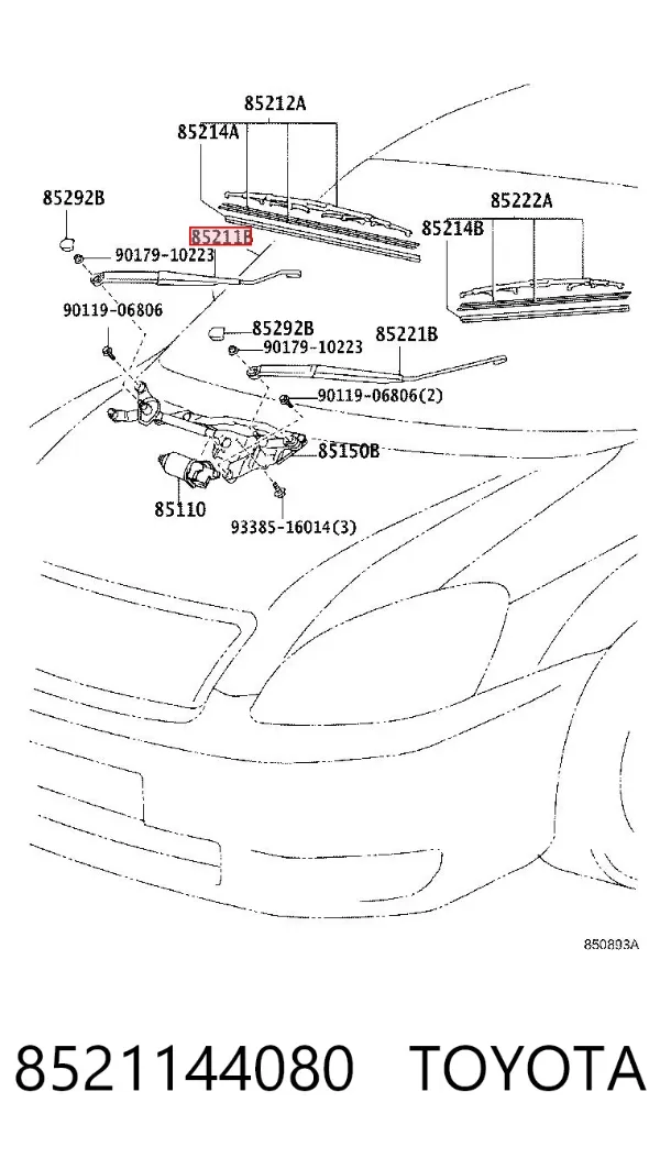  8521144080 Toyota