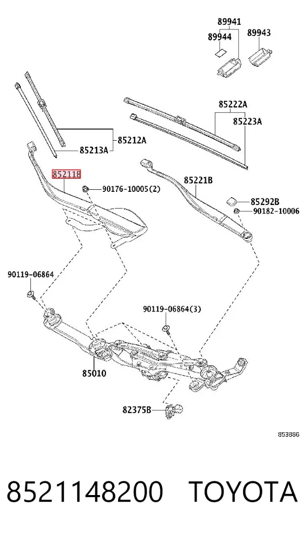  8521148200 Toyota