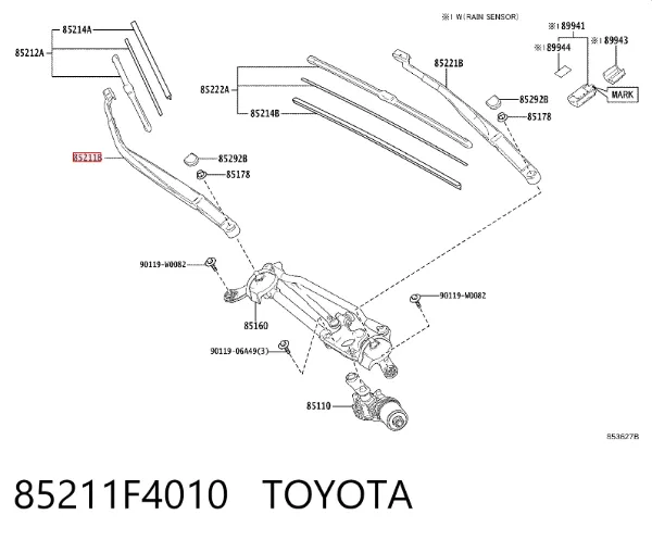  85211F4010 Toyota