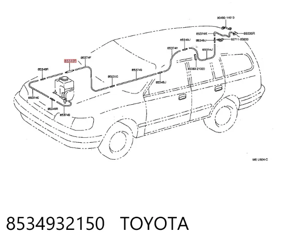  8534932150 Toyota