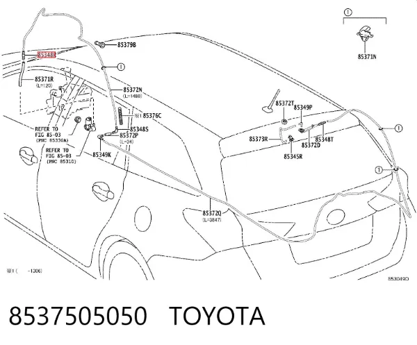  8537505050 Toyota
