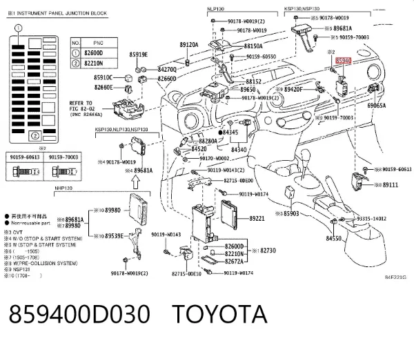  859400D030 Toyota