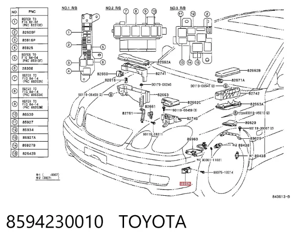  8594230010 Toyota