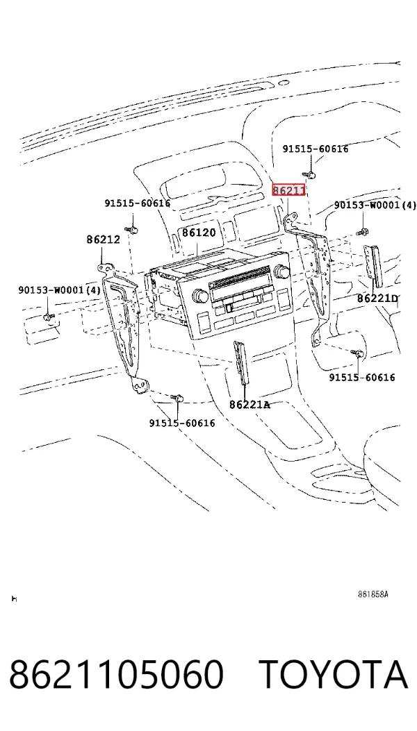  8621105060 Toyota