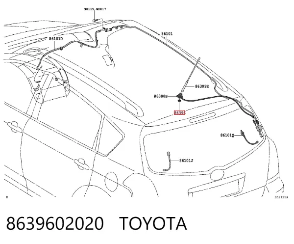  8639602020 Toyota