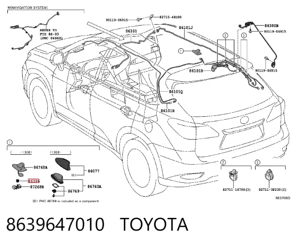  8639647010 Toyota