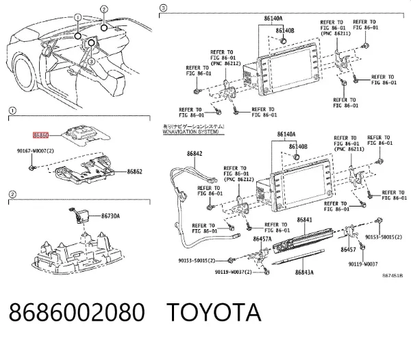  8686002080 Toyota