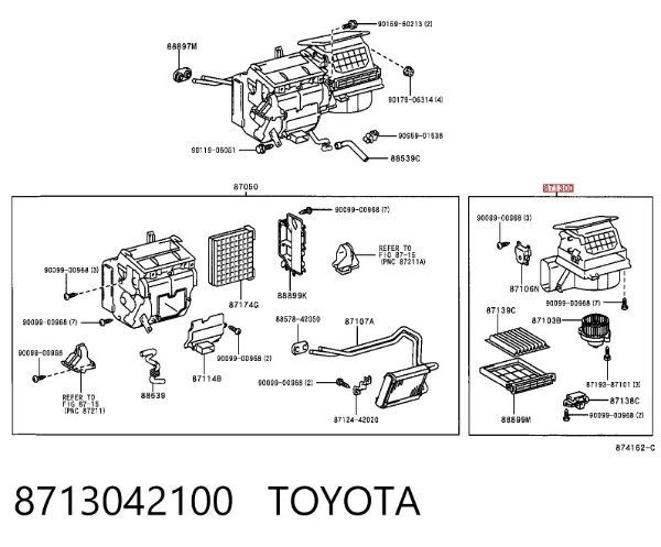  8713042100 Toyota
