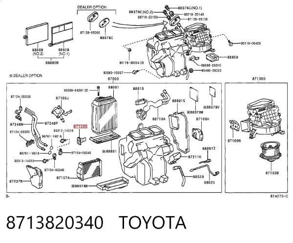  8713820340 Toyota