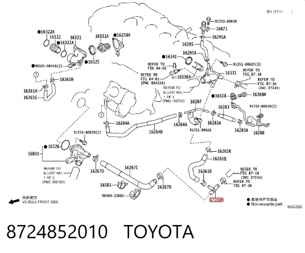  8724852010 Toyota