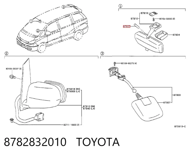  8782832010 Toyota