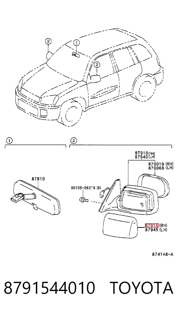 8791544010 Toyota