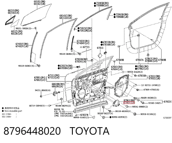  8796448020 Toyota