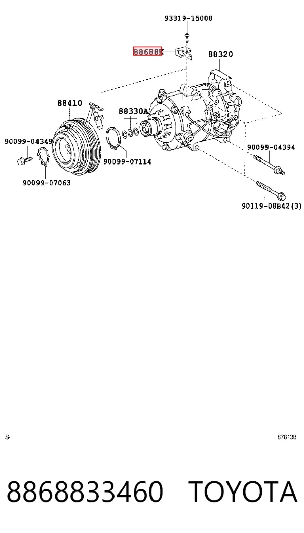  8868833460 Toyota