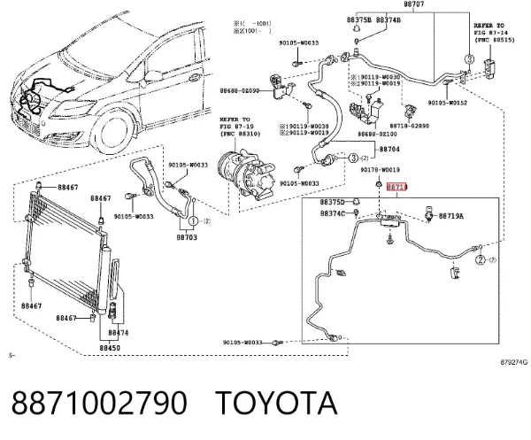  8871002790 Toyota
