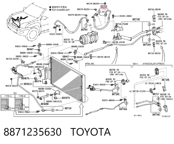  8871235630 Toyota