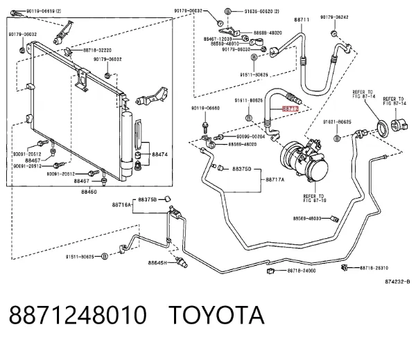 8871248010 Toyota