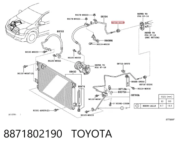  8871802190 Toyota