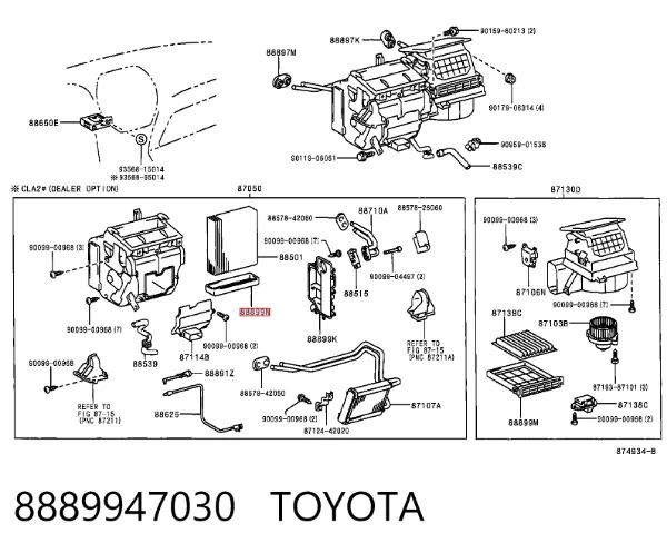  8889947030 Toyota