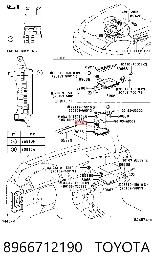  8966712190 Toyota