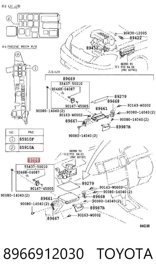  8966912030 Toyota