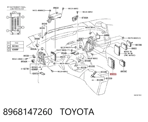  8968147260 Toyota