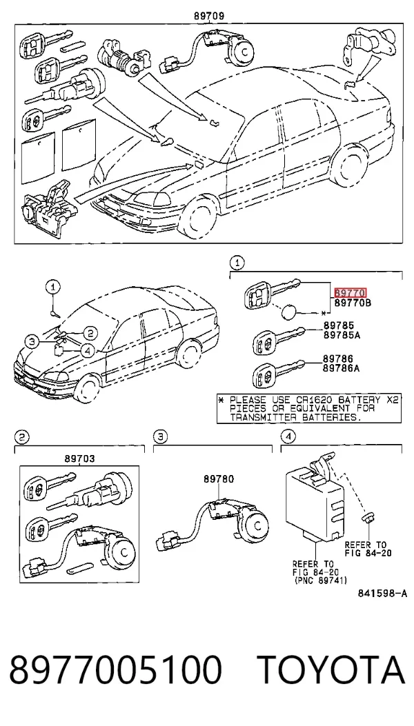  8977005100 Toyota