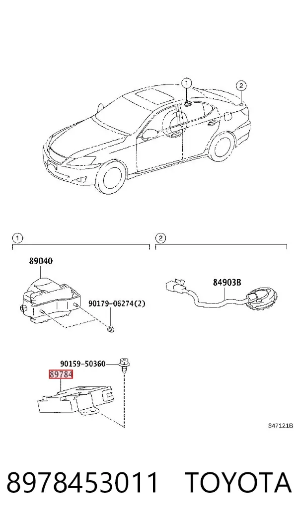  8978453011 Toyota