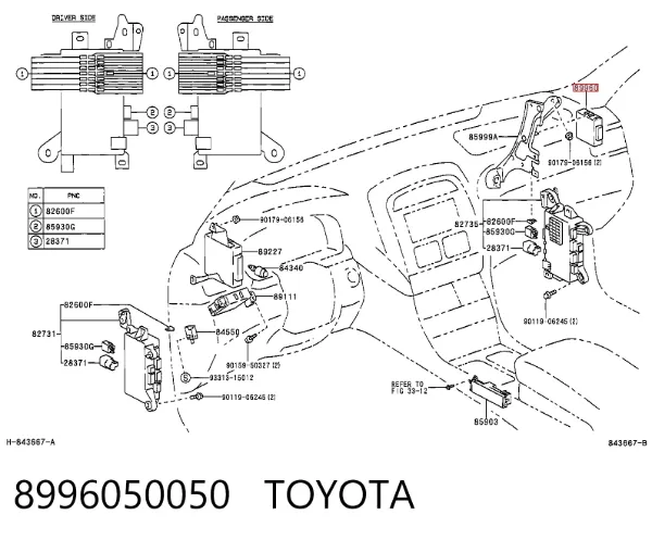  8996050050 Toyota