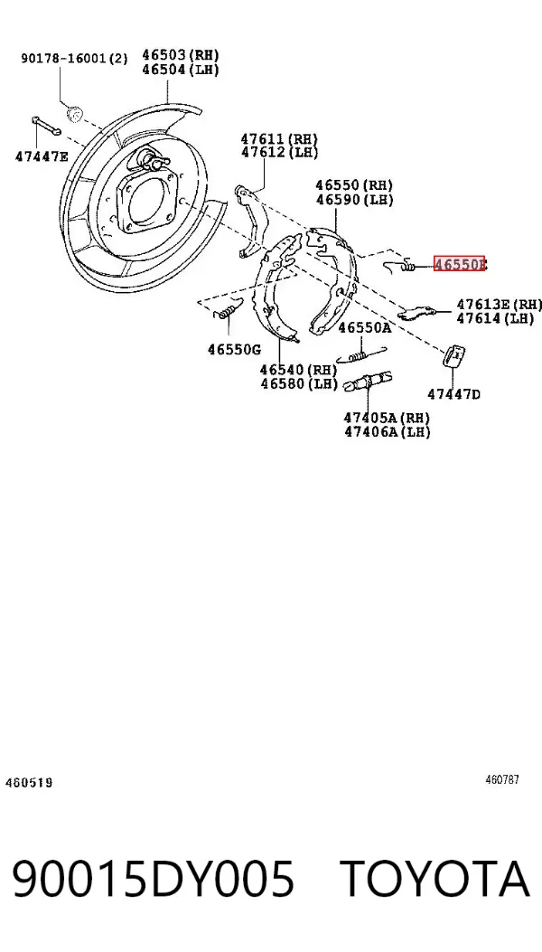  90015DY005 Toyota