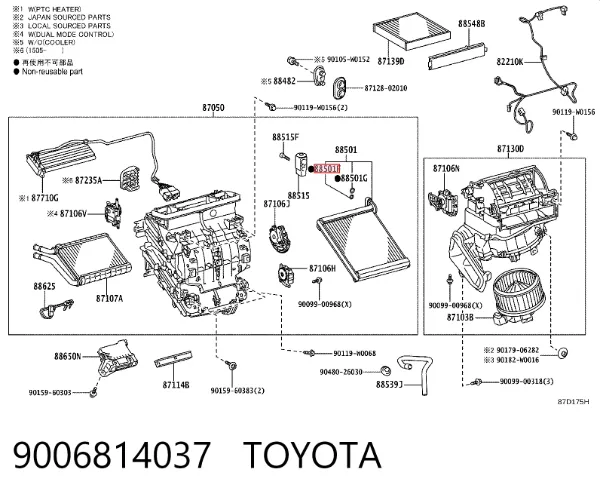  9006814037 Toyota