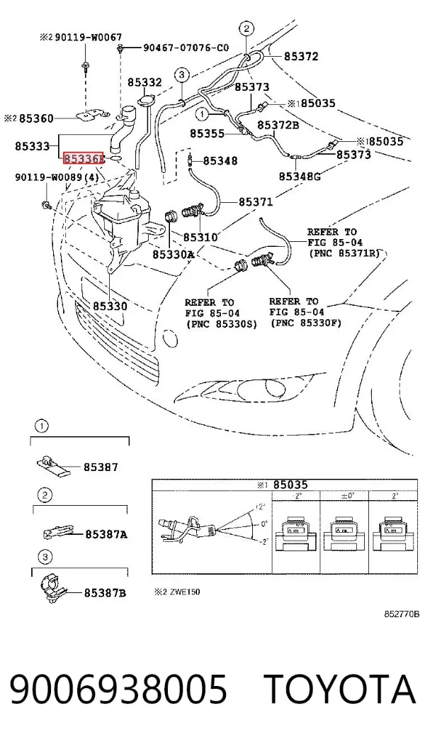  9006938005 Toyota