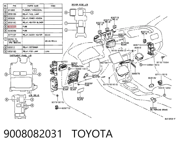 9008082031 Toyota