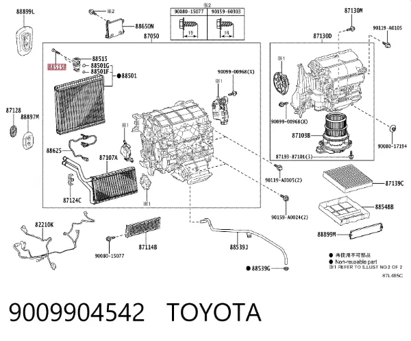  9009904542 Toyota