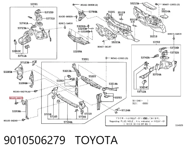  9010506279 Toyota
