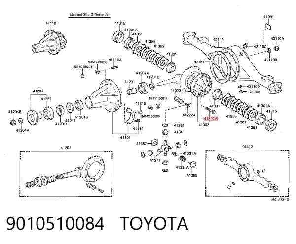  9010510084 Toyota