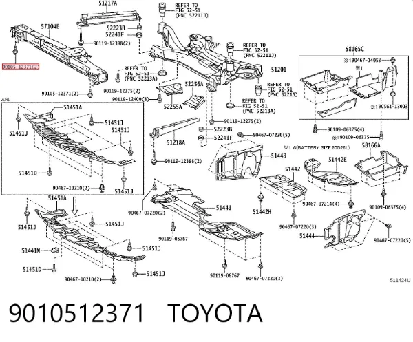  9010512371 Toyota