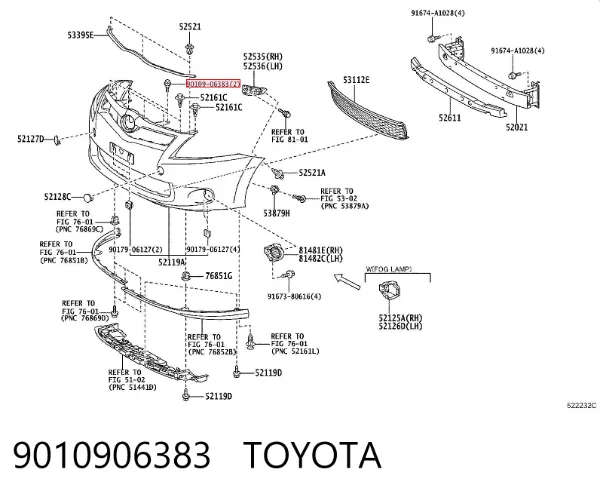  9010906383 Toyota