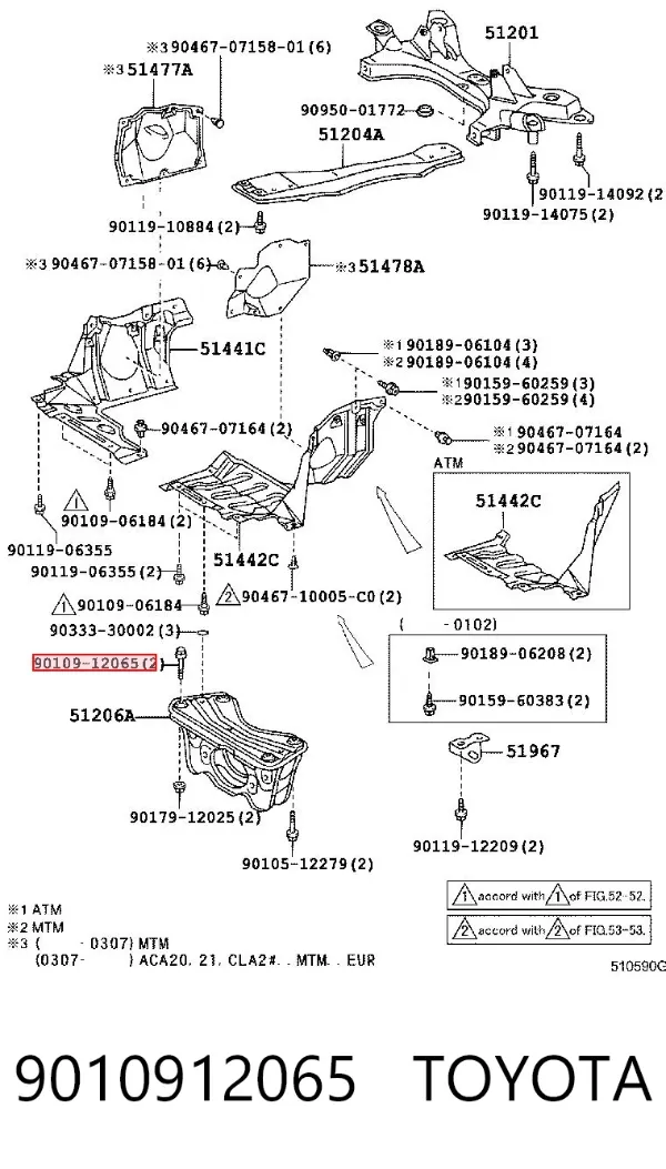  9010912065 Toyota