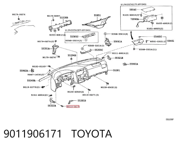  9011906171 Toyota