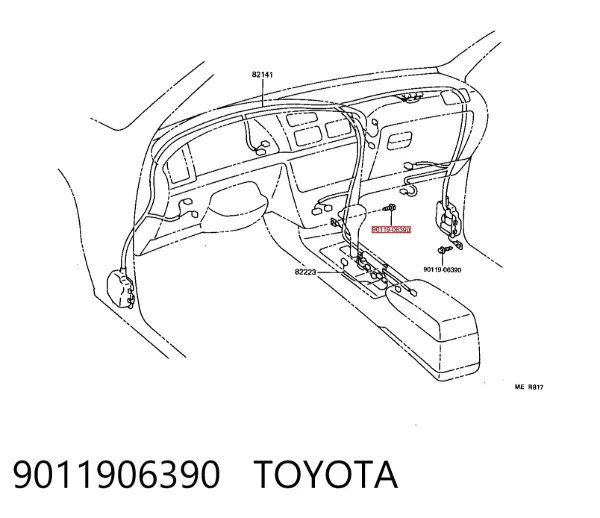  9011906390 Toyota
