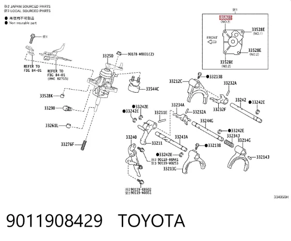  9011908429 Toyota